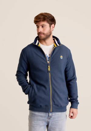SICILIA - Sweat zippé - blue
