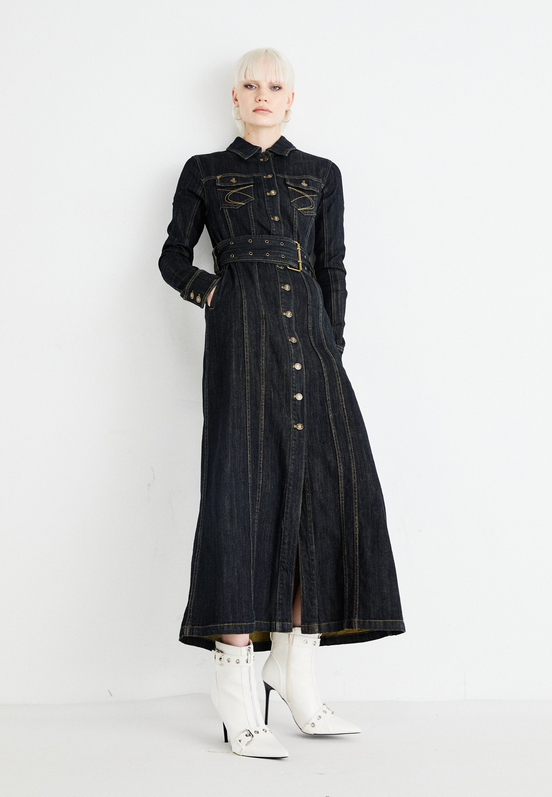 【JADED LONDON】Trinity Fitted Denim Coat（送料込み） Trinity Fitted Denim Coat | Jaded London | Clothing