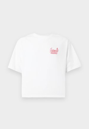YOURTURN, REGULAR FIT - Camiseta estampada - white
