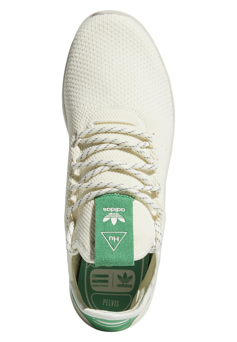 adidas Originals TENNIS HU - Zapatillas off white/green/chalk white/crema - Zalando.es