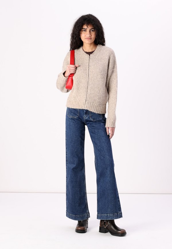 Cardigan - beige melange2