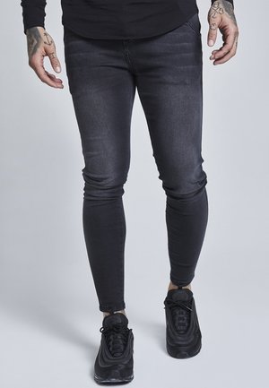 Slim fit jeans - black denim