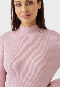 Damart RAYÉ - Trui - rose tendre