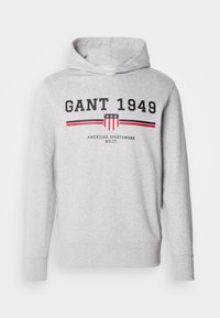 GRAPHIC HOODIE - Φούτερ - grey melange