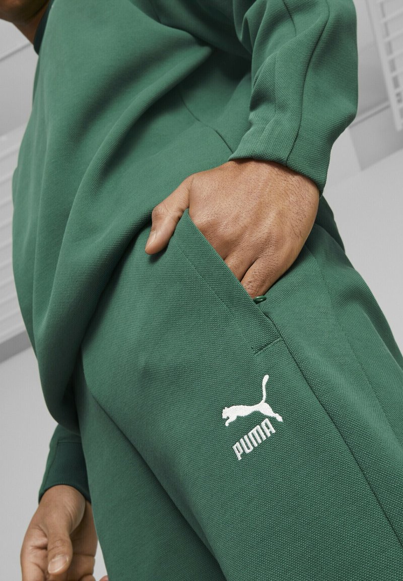 Puma T7 - Teplákové kalhoty - vine