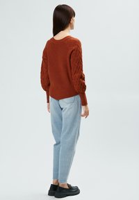INFLUENCER FANCY RAGLAN-SLEEVE  - Cardigan - caramel