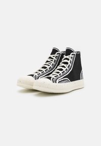 Converse RENEW CHUCK 70 UNISEX - Sapatilhas de cano alto - black/lime twist/egret