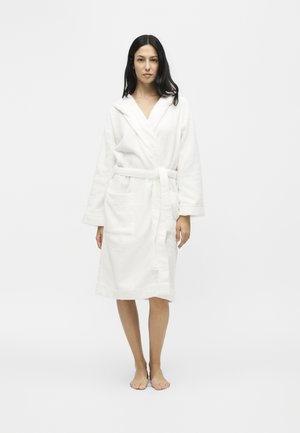 Moschino Underwear, CARRY OVER NEW BASIC ELASTIC MICROCOTTON TOWELING ACCAPPATOIO - Халат - fantasia bianco