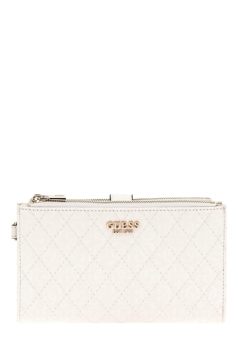 Guess YARMILLA SLG DBL ZIP ORGANIZER - Peňaženka - weiß