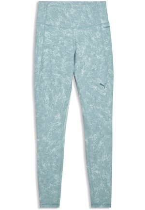 MIT PRINT - Tights - baltic sea blue