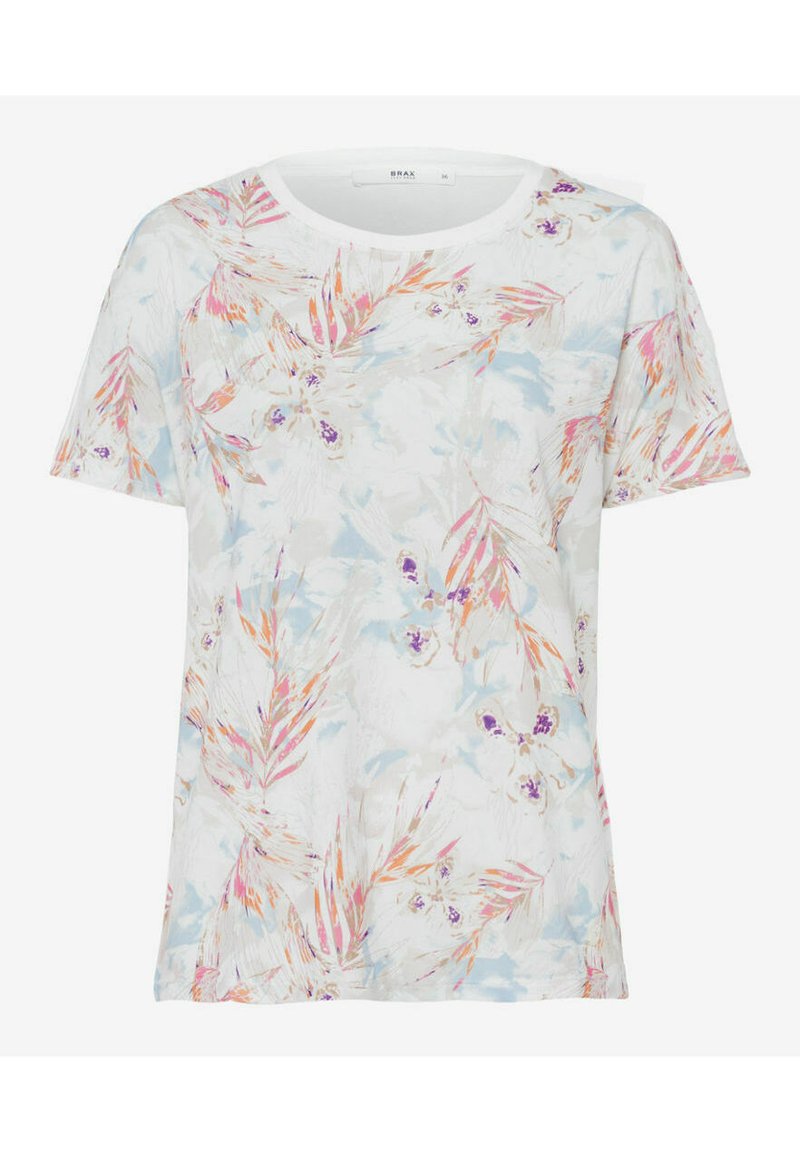 Damen T-Shirts | BRAX STYLE CAELEN T-Shirt print white/weiß - OX08636 Damen T-Shirts | BRAX STYLE CAELEN T-Shirt print white/weiß - OX08636