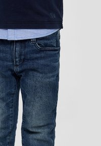 s.Oliver MID RISE - Straight leg jeans - blau