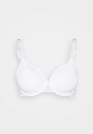 DAHLIA T-SHIRT BRA - Liemenėlė su besiūliais kaušeliais - white