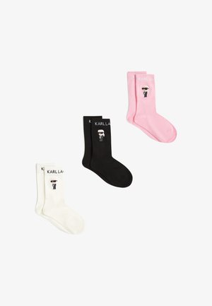 KARL LAGERFELD, IKON (PACK OF 3) - Calcetines - orchid smoke