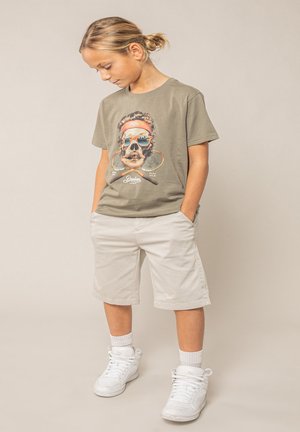 ORIGINAL TENNIS - T-shirt imprimé - helles kaki