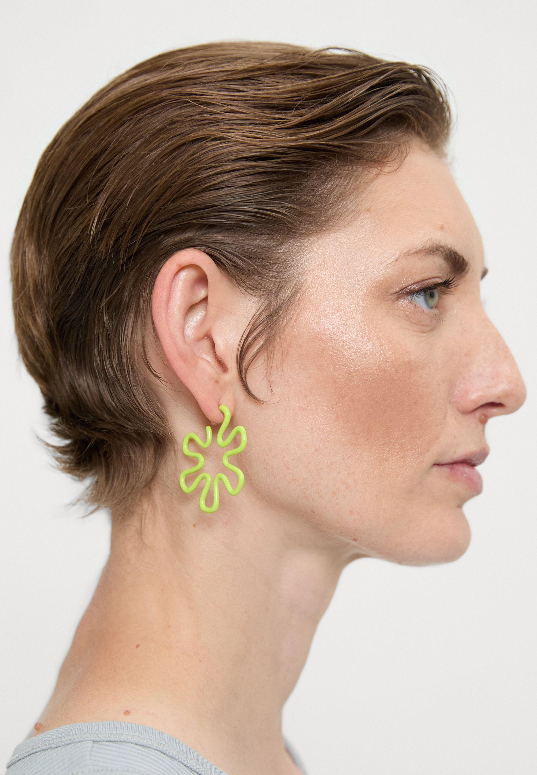 Bea Bongiasca MARGHERITA EARRINGS - Ohrringe - green/grün