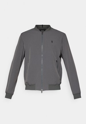 BOMBER JACKET - Bluză de trening - charcoal grey