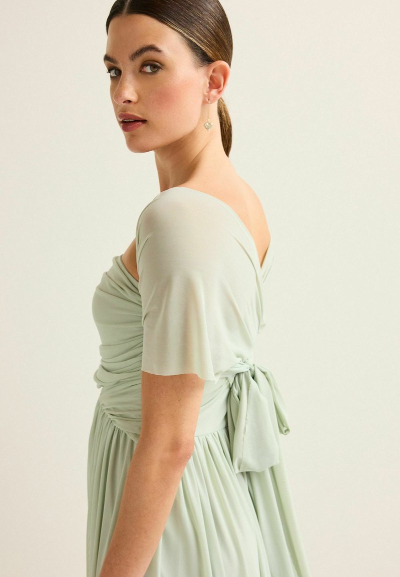 Next PETITE FIT MULTIWAY BRIDESMAID WEDDING MAXI - Occasion wear - light sage  green/green - Zalando