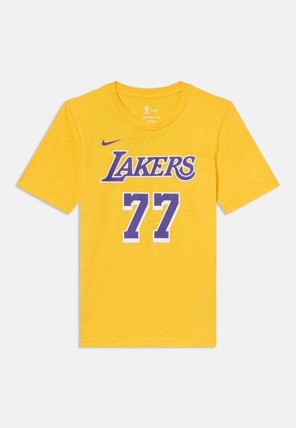 NBA LOS ANGELES LAKERS LUKA DONCIC ICON TEE - Print T-shirt - amarillo