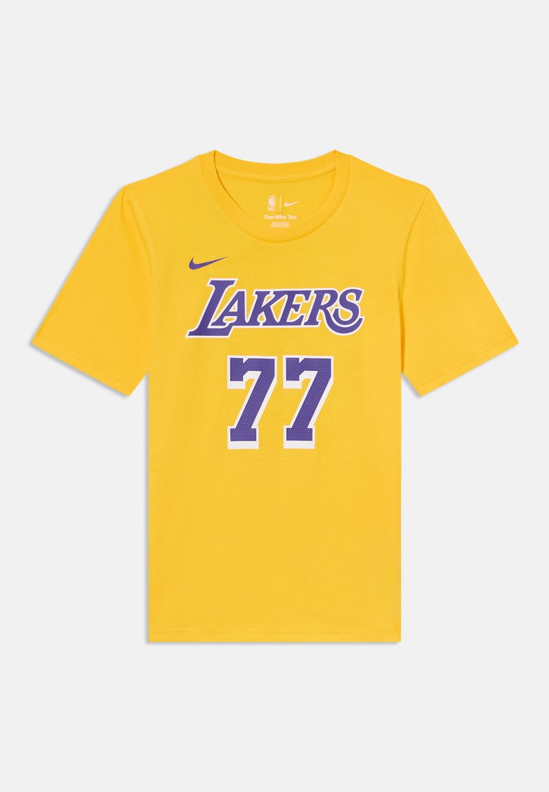 Nike Performance NBA LOS ANGELES LAKERS LUKA DONCIC ICON TEE - Μπλουζάκι με στάμπα - amarillo