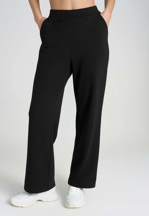 WIDE LEG - Pantaloni - nero