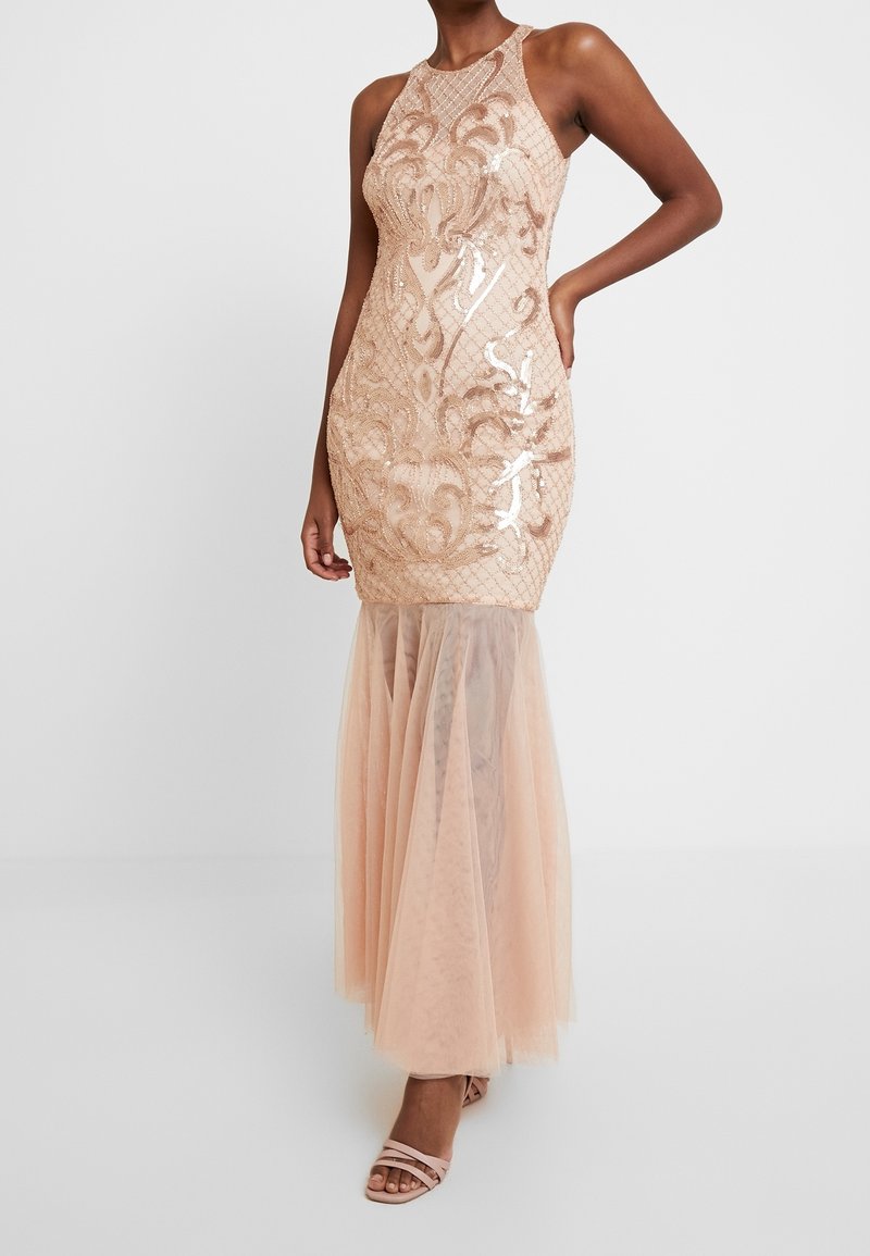 Forever Unique Cocktail dress / Party dress - nude - (Pre-owned) -  Zalando.ie