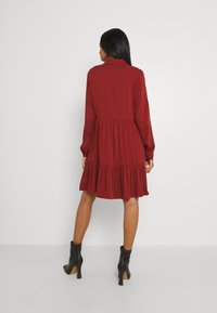 VILA VIMOROSE SHIRT DRESS - Vestido camiseiro - burnt henna