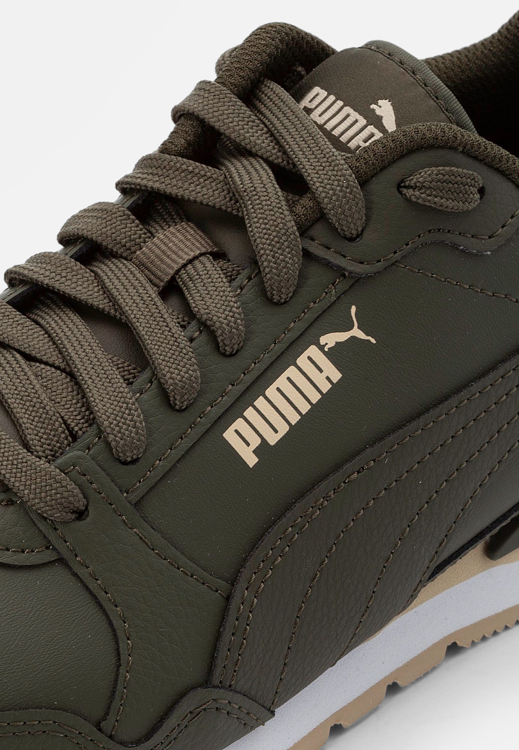 khaki trainers puma