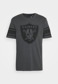 ONSNFL LIFE TEE - T-shirt estampada - asphalt