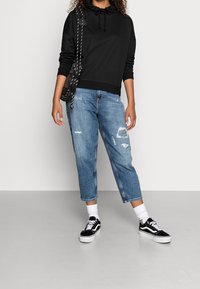 Vero Moda Jersey con capucha - black