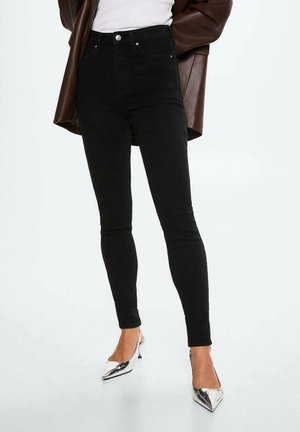 Vaqueros pitillo - black denim