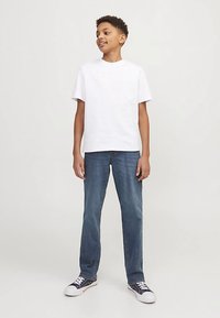 Jack & Jones Junior Clark - Calças de ganga de perna direita - blue denim