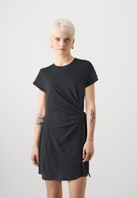 GAP Petite SARONG DRESS - Haljina od žerseja - black