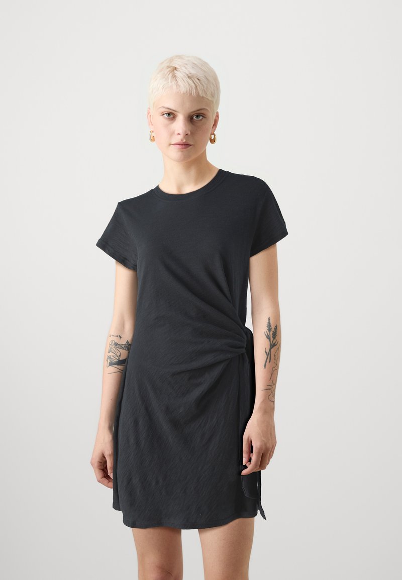 GAP Petite SARONG DRESS - Haljina od žerseja - black