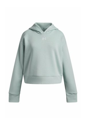 Under Armour RIVAL FLEECE - Sweat à capuche - enamel blue
