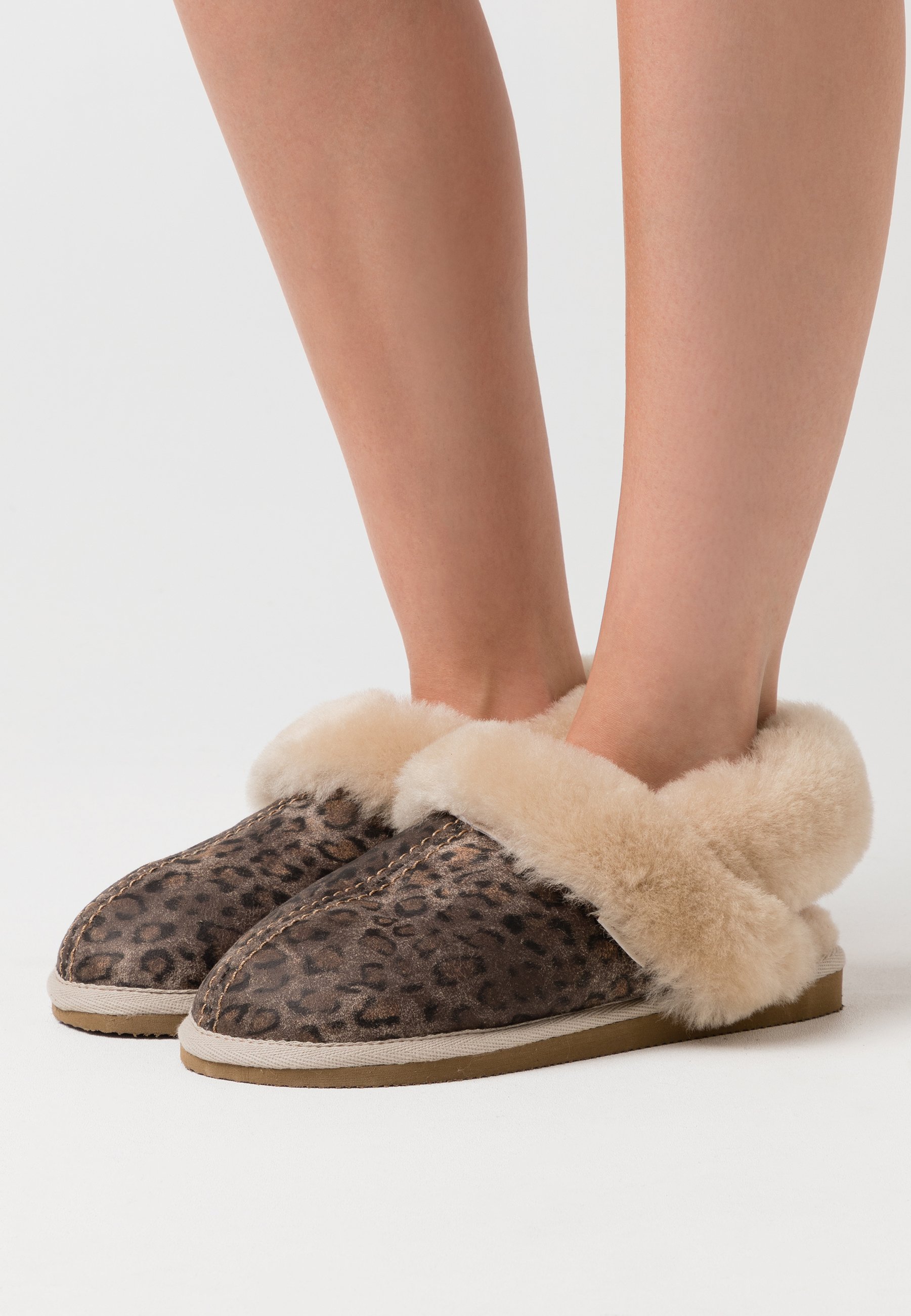 Shepherd EDITH - Tøfler - brown Shepherd EDITH - Tøfler - brown