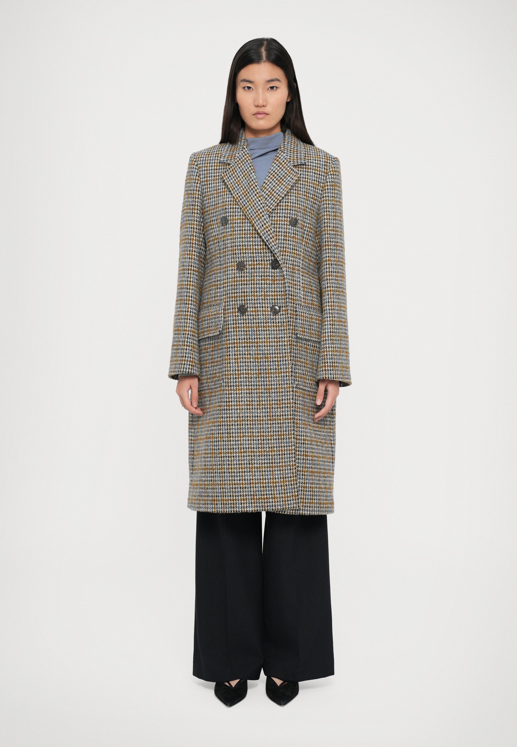 PS Paul Smith WOMEN COAT - Classic coat - grey/light grey