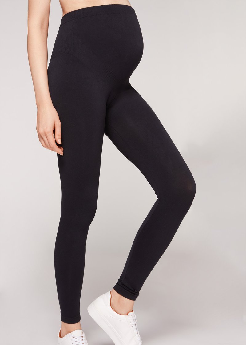 Calzedonia OPAQUE MATERNITY - Tights - black