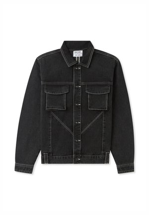 IN CON TASCHE  - Giacca di jeans - nero denim