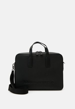 ESSENTIAL BRIEFCASE LEA UNISEX - Aktovka - black