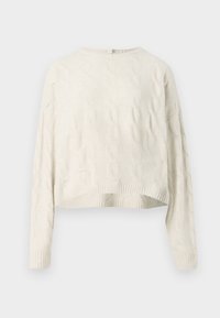 ONLJEANETT LIFE CABLE O NECK - Jumper - birch