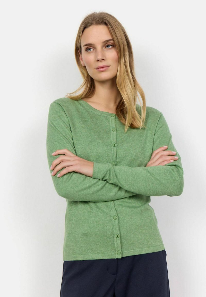 Soyaconcept SC-DOLLIE 446 - Kardiganas - green melange