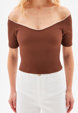 T-shirts print - brown