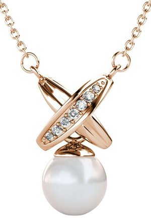 CHRIS PEARL - Collana - couleur or rose / cristal