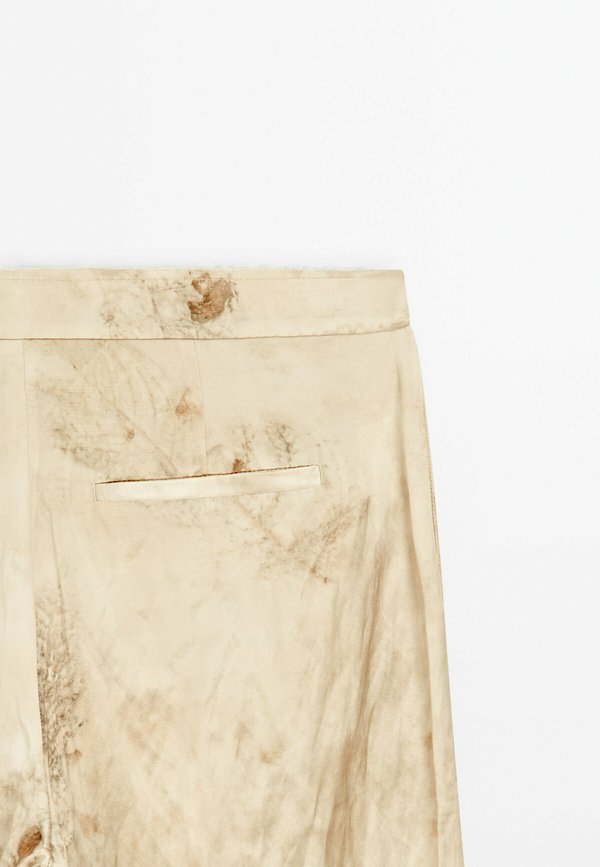 FLOWING  - Trousers - beige3