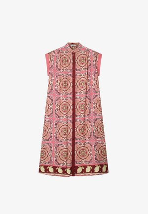 Sissy-Boy, SISSY-BOY MAXI-KLEID MIT PRINT - ROSA - Blousejurk - rosa
