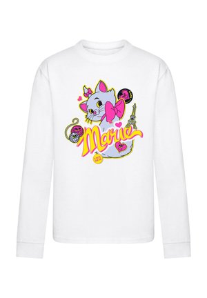 THE ARISTOCATS - MARIE STICKERS  - Long sleeved top - white