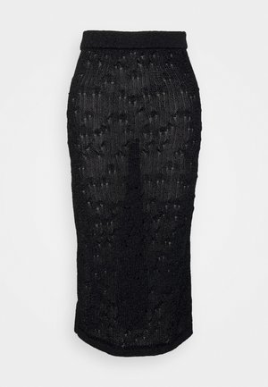 Weekday MELANY SKIRT - Pencil skirt - black