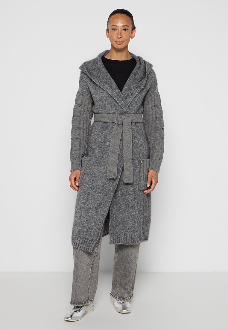 LIU JO Vest grijs gemêleerd