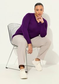 Ulla Popken Maglione - dark purple